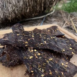 Green Chile Lemon Beef Jerky