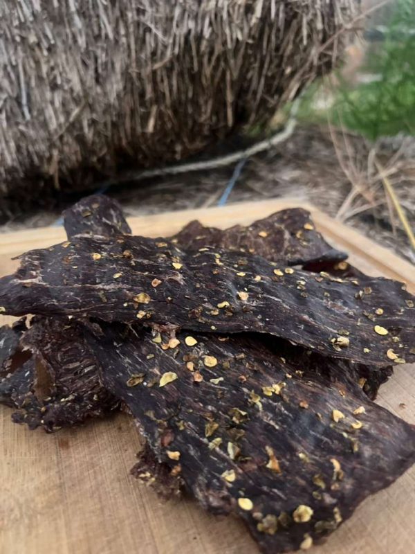 Green Chile Lemon Beef Jerky