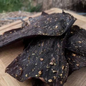 Green Chile Teriyaki Beef Jerky