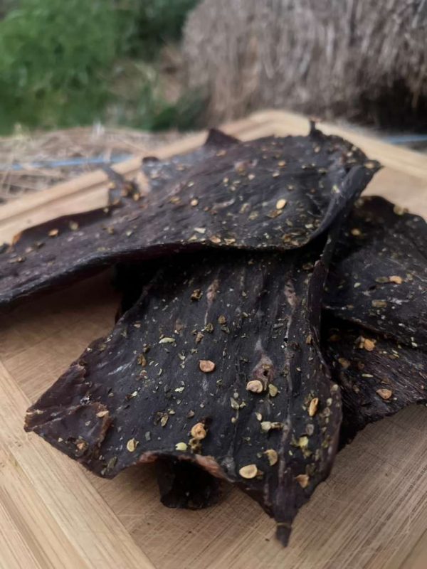 Green Chile Teriyaki Beef Jerky